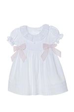 Irina White Bows Dress