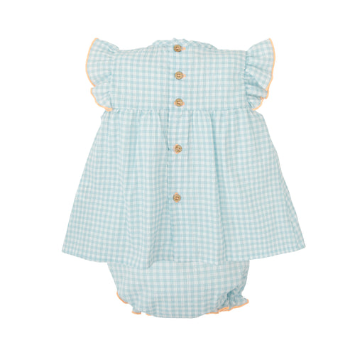 Iris Gingham Dress Set