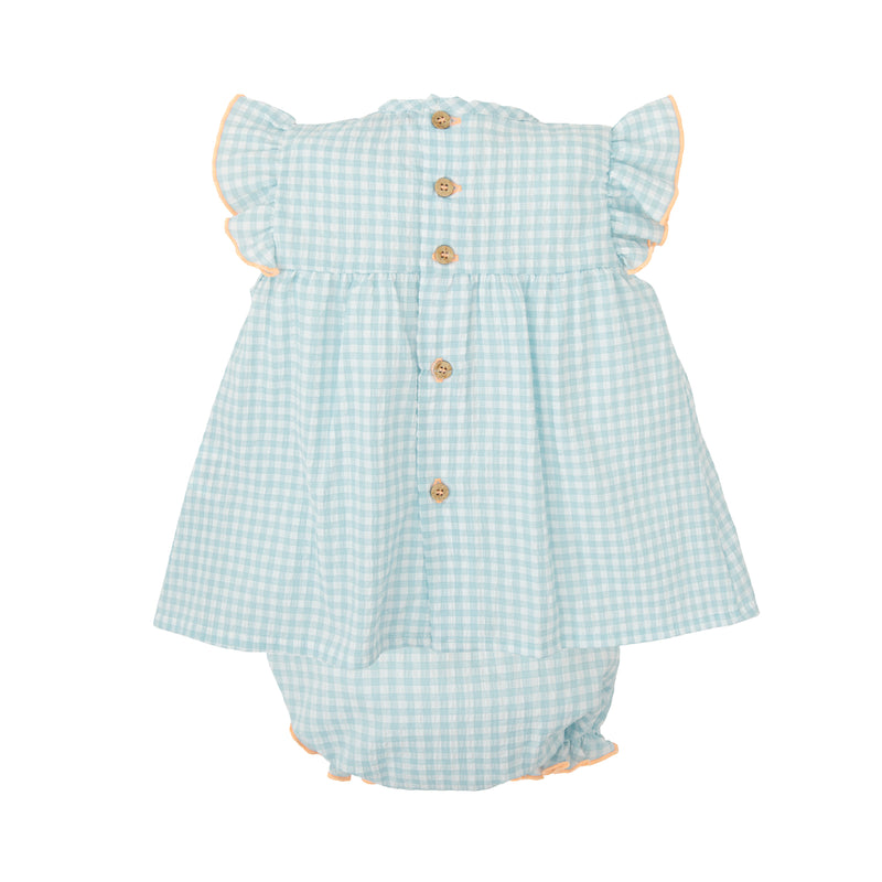 Iris Gingham Dress Set