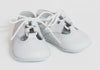 White Leather Baby Shoes