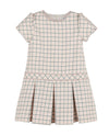 Isabel Pink & Gray Check Dress