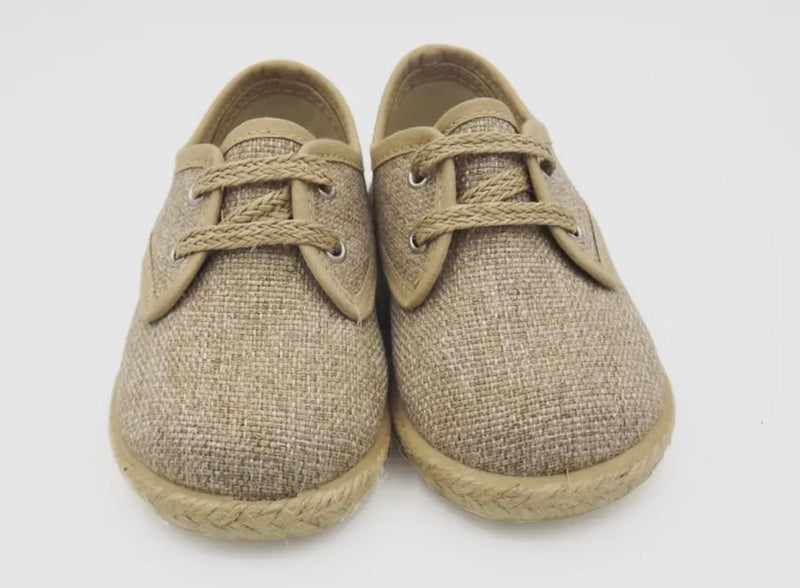 Linen Closed Shoes