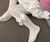 Full Crochet Tights Offwhite