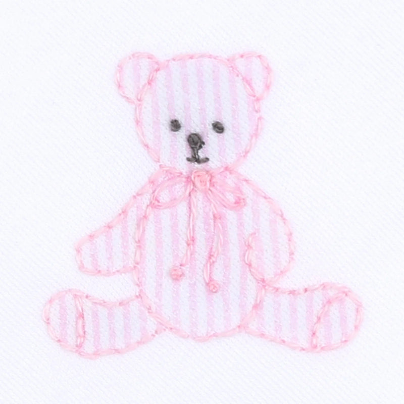 Pink Teddy Babygrow