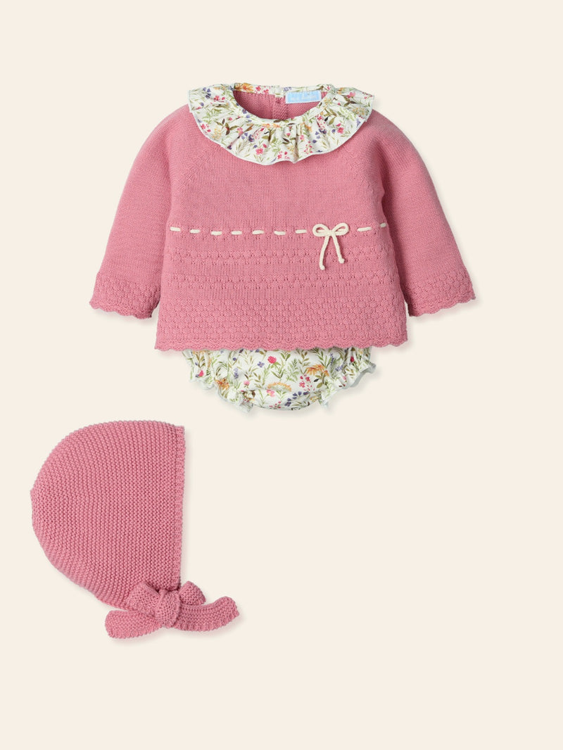 Lydia Pink Knit Set