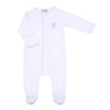 Blue Teddy Babygrow