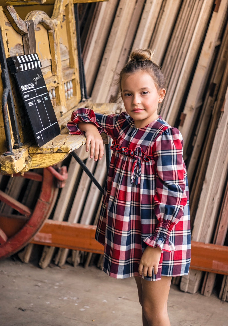 Suzanne Plaid Dress