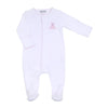 Pink Teddy Babygrow