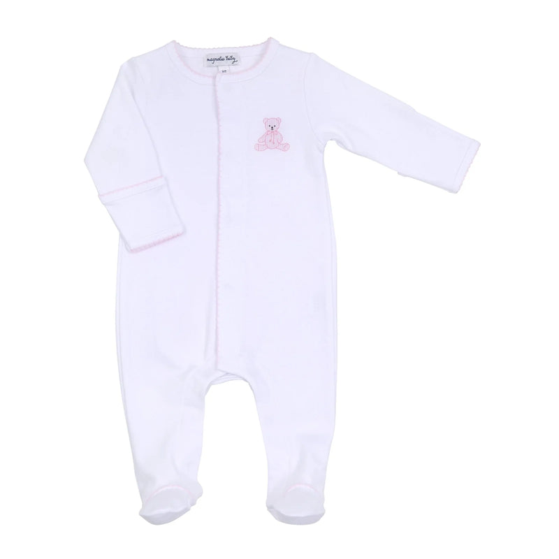 Pink Teddy Babygrow