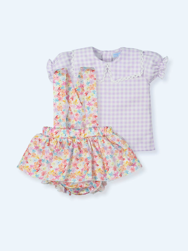 Beatrice Floral Lilac Set