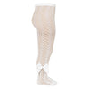 Full Crochet Tights Offwhite