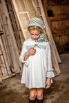 Bree Smocked Ivory Dress