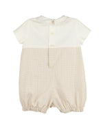 James Brown Check Romper