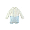 Carlo Blue Shorts Set