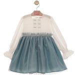 Alicent Dusty Blue Tulle Dress