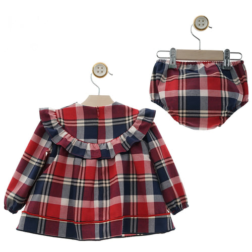 Monique Plaid Dress Set