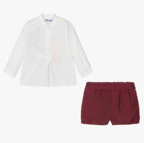 Michael Burgundy Set (4T, 5T)