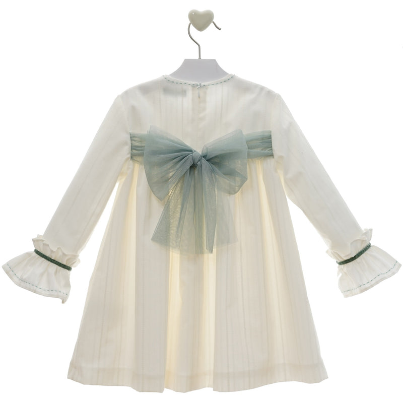 Bree Smocked Ivory Dress