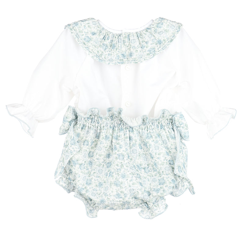 Meredith Blue & Green Floral Set