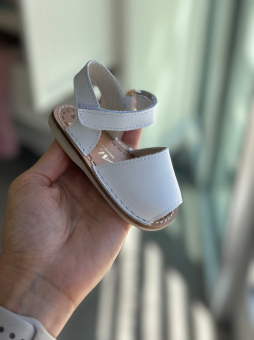 Baby Leather Menorquina Sandal