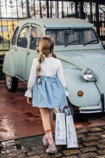 Alicent Dusty Blue Tulle Dress