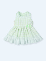 Rosalia Lime Gingham Dress