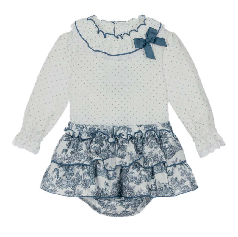 Solange Blue Toile Set