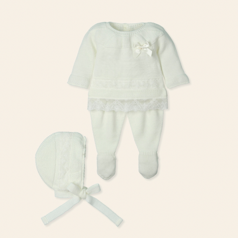 Serenity Ivory Knit Set