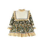 Arya Green Floral Dress (4T)