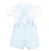 Abel Blue Suspender Set