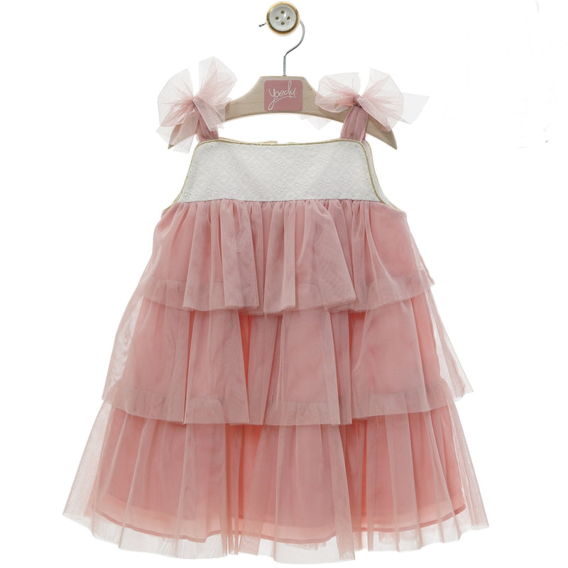 Brisa Pink Tulle Dress