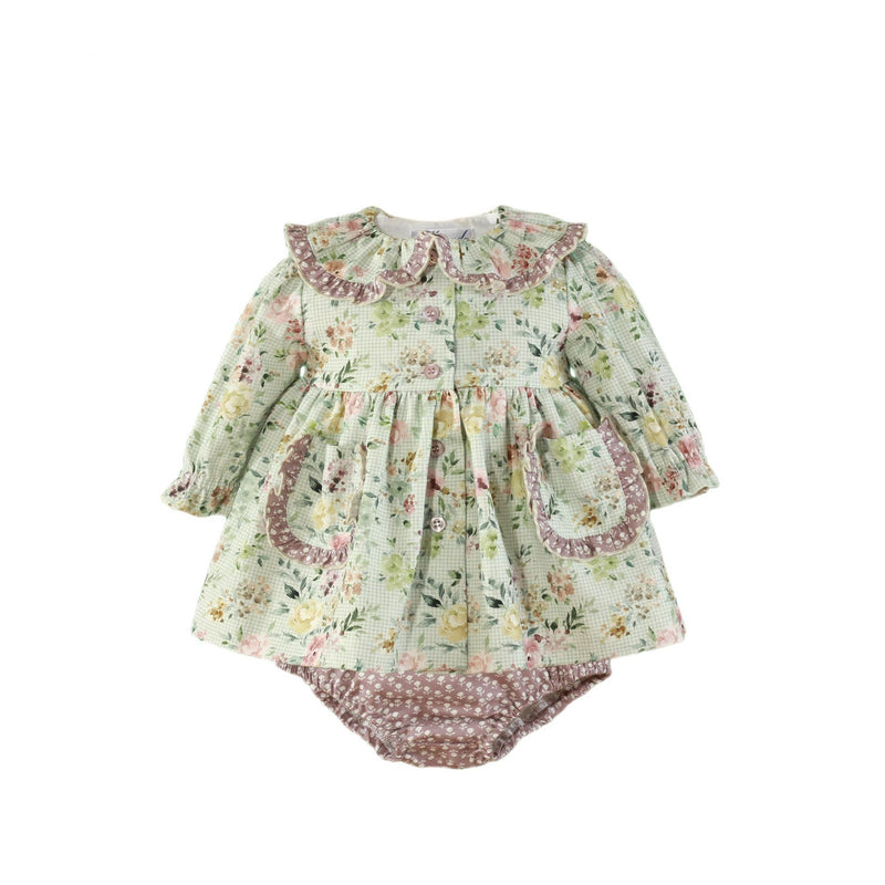 Marcella Green Floral Set