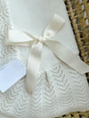 Jazmin Ivory Knit Blanket