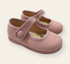 Pink Velcro Maryjanes