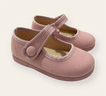 Pink Velcro Maryjanes