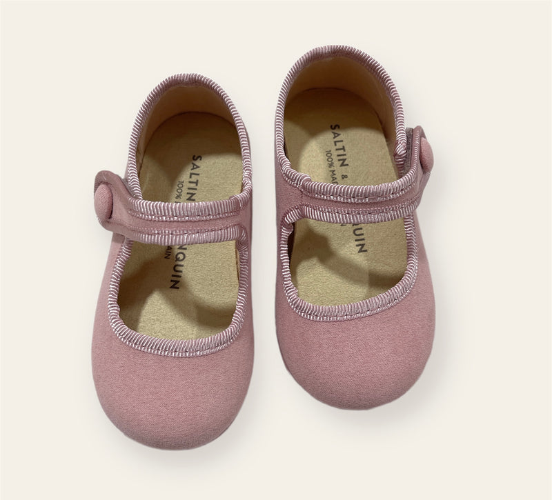 Pink Velcro Maryjanes