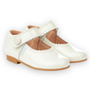 Ivory Patent Leather Maryjanes