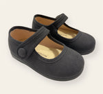 Gray Velcro Maryjanes