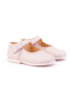 Pink Leather Classic Maryjanes